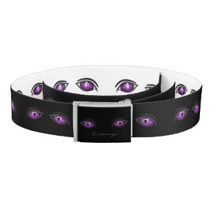 purple eyes staring Thunder_Cove Belt