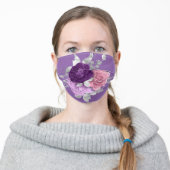 Purple face mask (Worn)