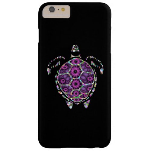 Purple Factual Turtle Shell Barely There iPhone 6 Plus Case