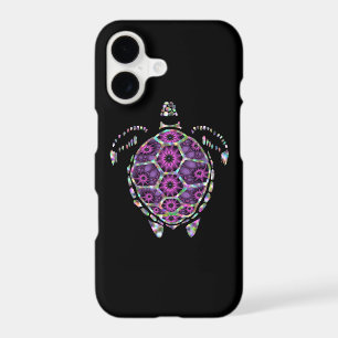 Purple Factual Turtle Shell iPhone 17 Case