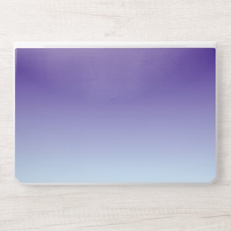 Purple Fade To Blue Hp Laptop Skin