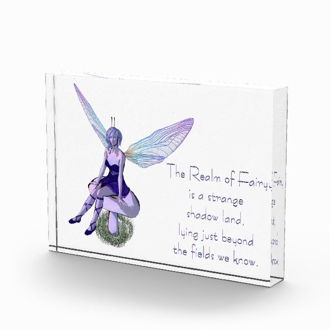 Purple Fairy Illustration Graphic Block (Right)