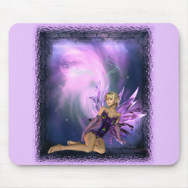 Purple Fairy Mousepad (Front)
