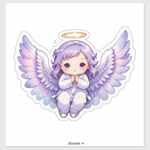 Purple Fairy Sticker