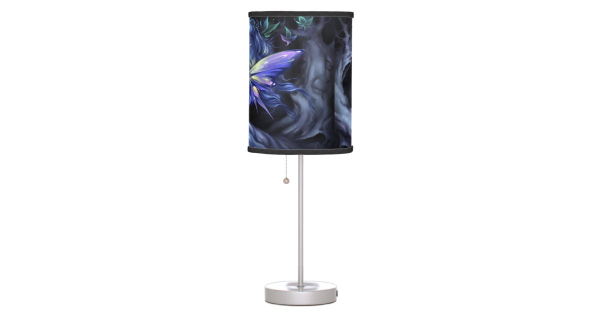 PURPLE FAIRY TABLE LAMP | Zazzle