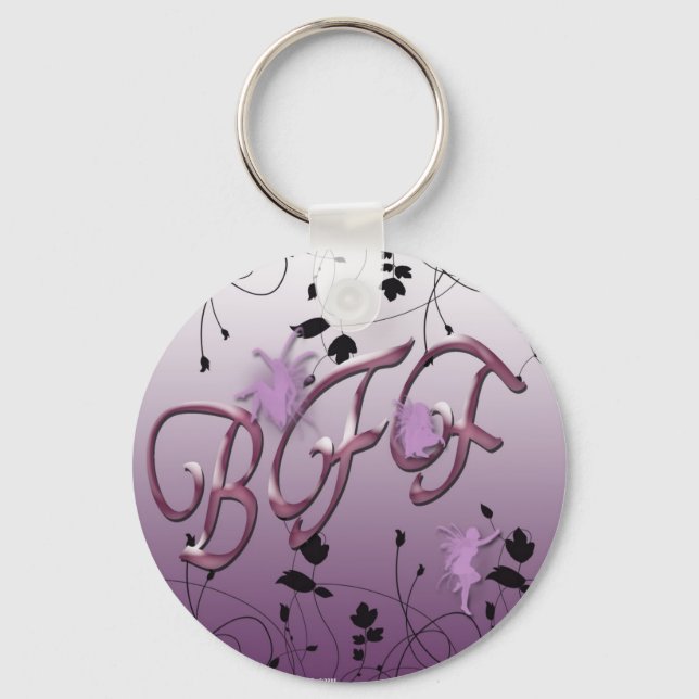 Purple Fairys Keychain (Front)