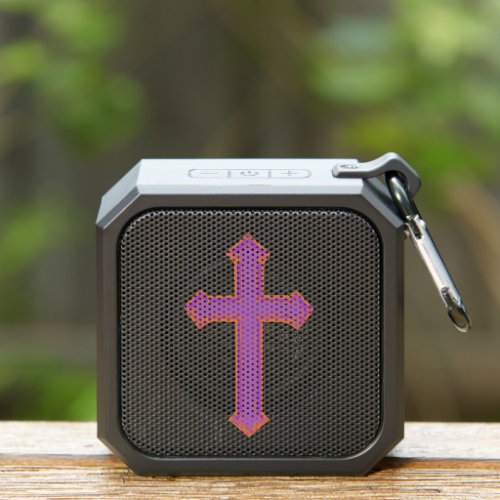 Purple Faith Cross Speaker