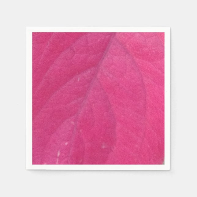 Purple Fall Leaf Napkins (Front)