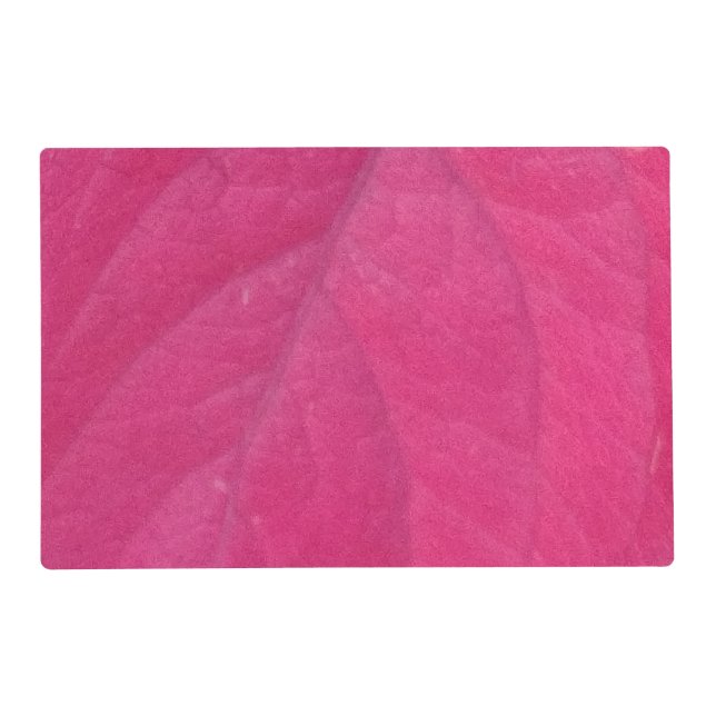 Purple Fall Leaf Placemat (Front)