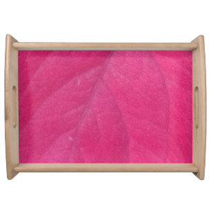 Purple Fall Leaf Serving Tray