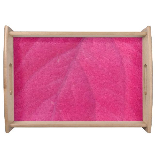 Purple Fall Leaf Serving Tray (Front)