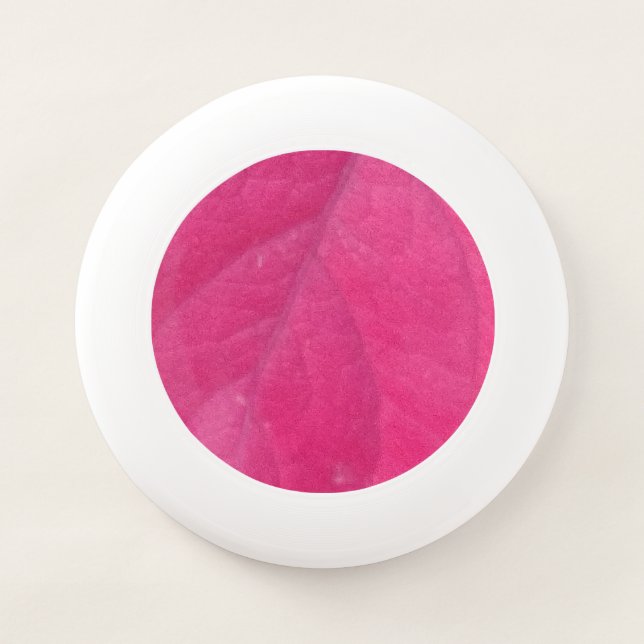 Purple Fall Leaf Wham-O Frisbee (Front)