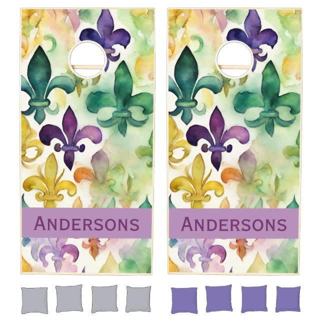 Purple Family Reunion  Cornhole Set (Set)