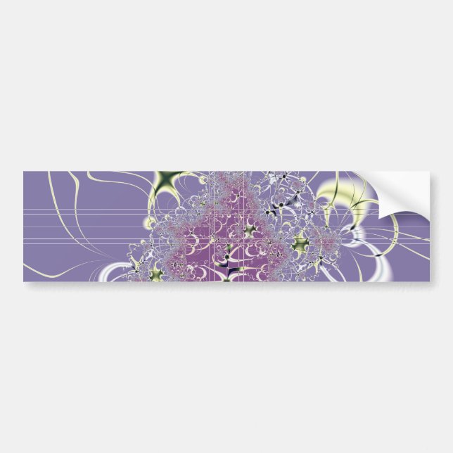 Purple Fantasy Bumper Sticker (Front)