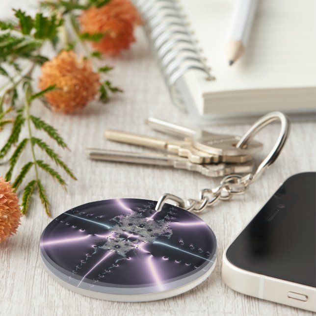 Purple Fantasy Keychain (Front Right)