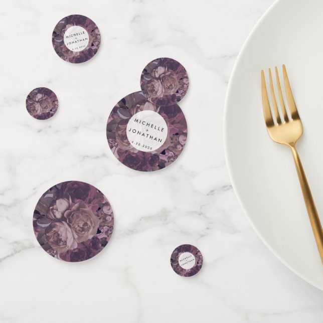 Purple Fantasy Wedding Confetti (Group)