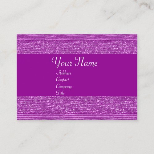 PURPLE FASHION BEADS BUSINESS CARD