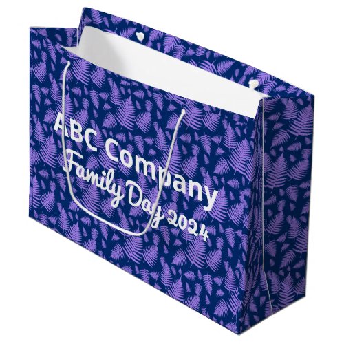 Purple Ferns Corporate Large Gift Bag