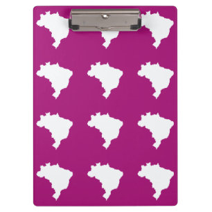 Purple Festive Brazil at Emporio Moffa Clipboard