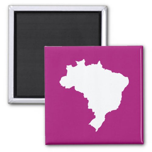Purple Festive Brazil at Emporio Moffa Magnet