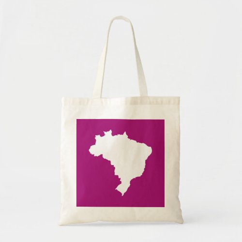 Purple Festive Brazil Tote Bag