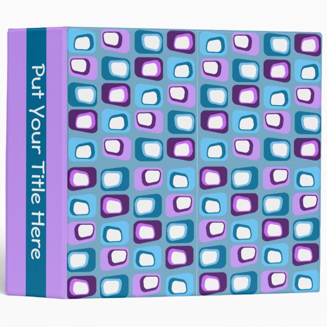 Purple Fifties Binder (Front/Spine)