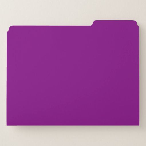 Purple File Folder | Zazzle