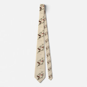 Purple Finch - John J. Audubon's Birds of America Neck Tie