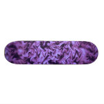 Purple Fire Skateboard