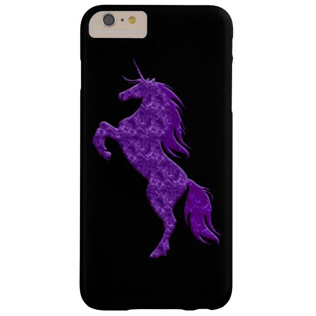 Purple Fire Unicorn iPhone 6 Case (Back)