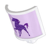 Purple Fire Unicorn Night Light (Angled)