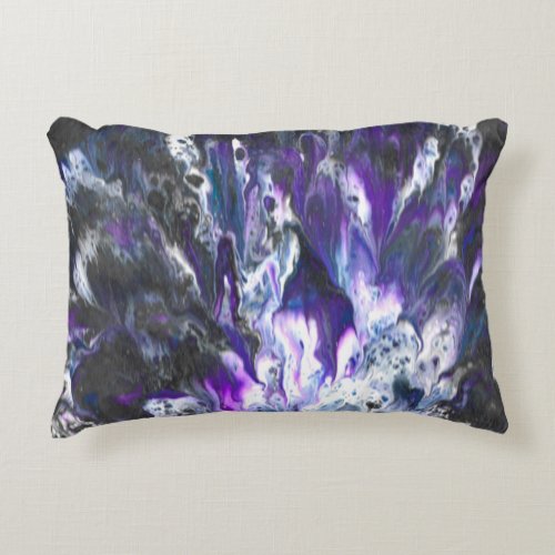 Purple Flame Pillow