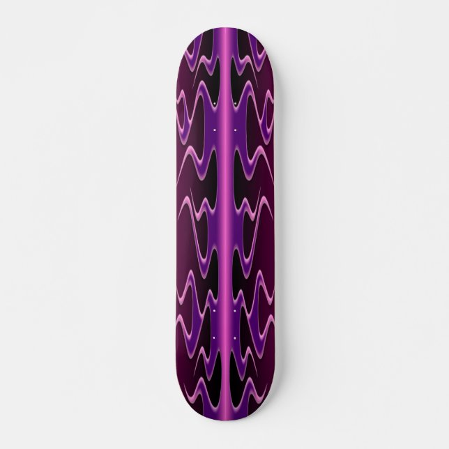 Purple Flames Skateboard (Front)