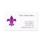 Purple Fleur de Lis