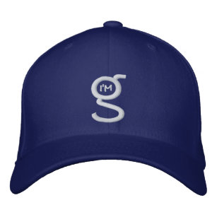 Purple Flex Fit Cap w White Embroidered Logo