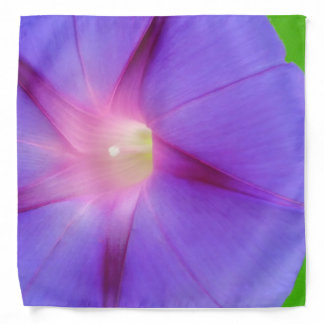 Purple Floral Bandana
