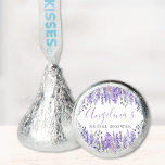 Purple Floral Bridal Shower Hershey®'s Kisses®<br><div class="desc">Personalized Watercolor Lavender Floral Hershey’s Kisses Sticker. Add a whimsical and elegant touch to your party favors with this charming Hershey’s Kisses sticker design. Featuring soft lilac and lavender watercolor florals with delicate purple stems and soft green leaves, this design brings a sweet and refined look to your celebration. The...</div>