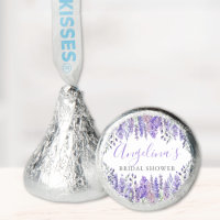 Purple Floral Bridal Shower