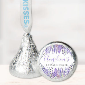 Purple Floral Bridal Shower Hershey®'s Kisses®