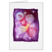 Purple Floral Card (Front)