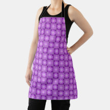 Purple Floral Geometric Pattern