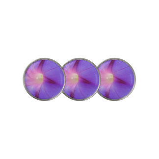 Purple Floral Golf Ball Marker