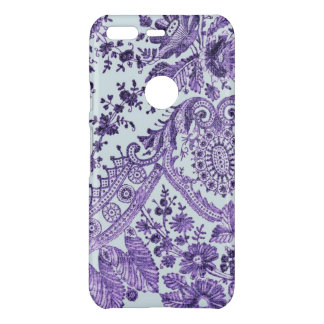 Purple Floral Lace Pattern  Uncommon Google Pixel Case
