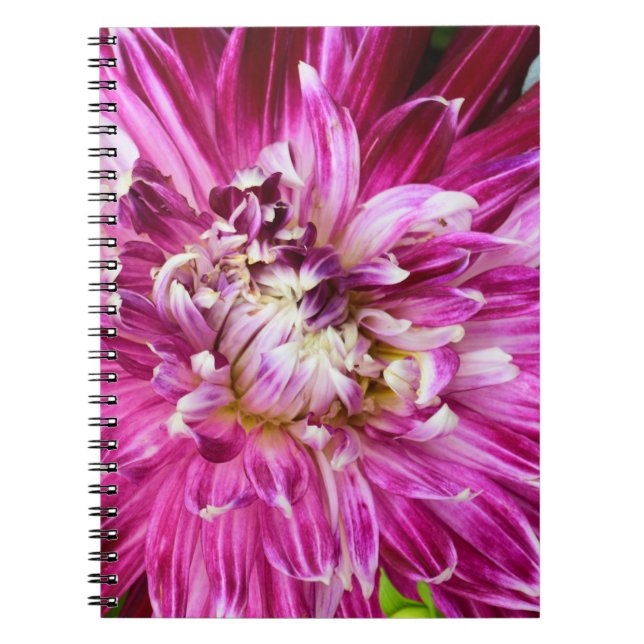 Purple Floral Notebook (Front)