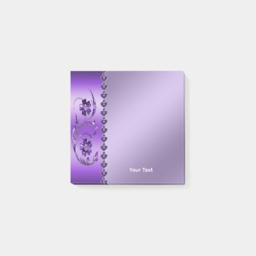 Purple Floral Notes