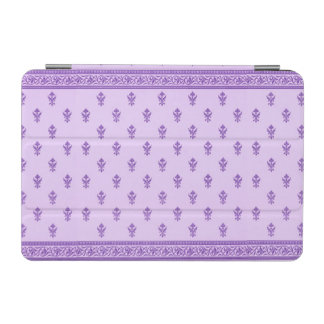 Purple Floral Pattern iPad Mini Cover