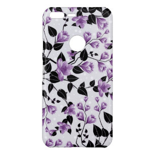Purple Floral Pattern Uncommon Google Pixel XL Case