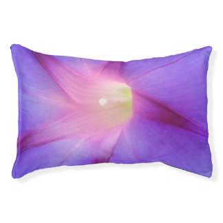 Purple Floral Pet Bed