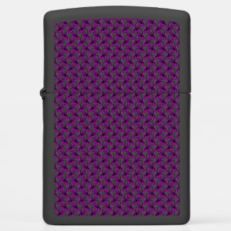 Purple floral tendril pattern