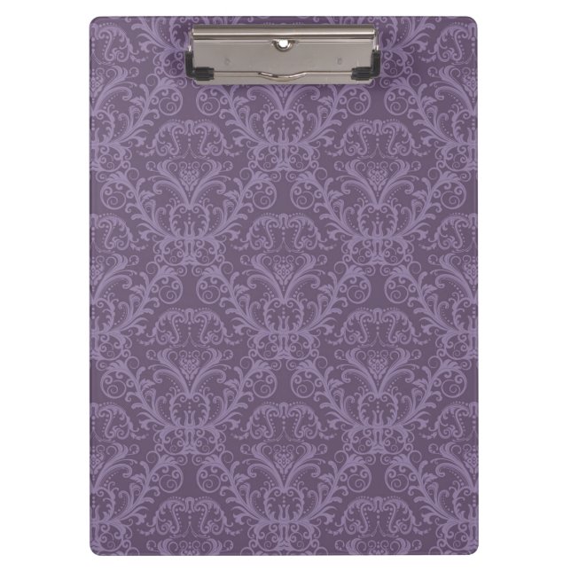 Purple floral wallpaper 2 clipboard (Front)